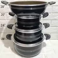 سرویس قابلمه 7 پارچه سون Seven طرح چدن ارسال رایگان