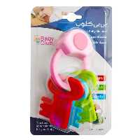 جغجغه دندان گیر دسته کلید موزيكال Baby Club
