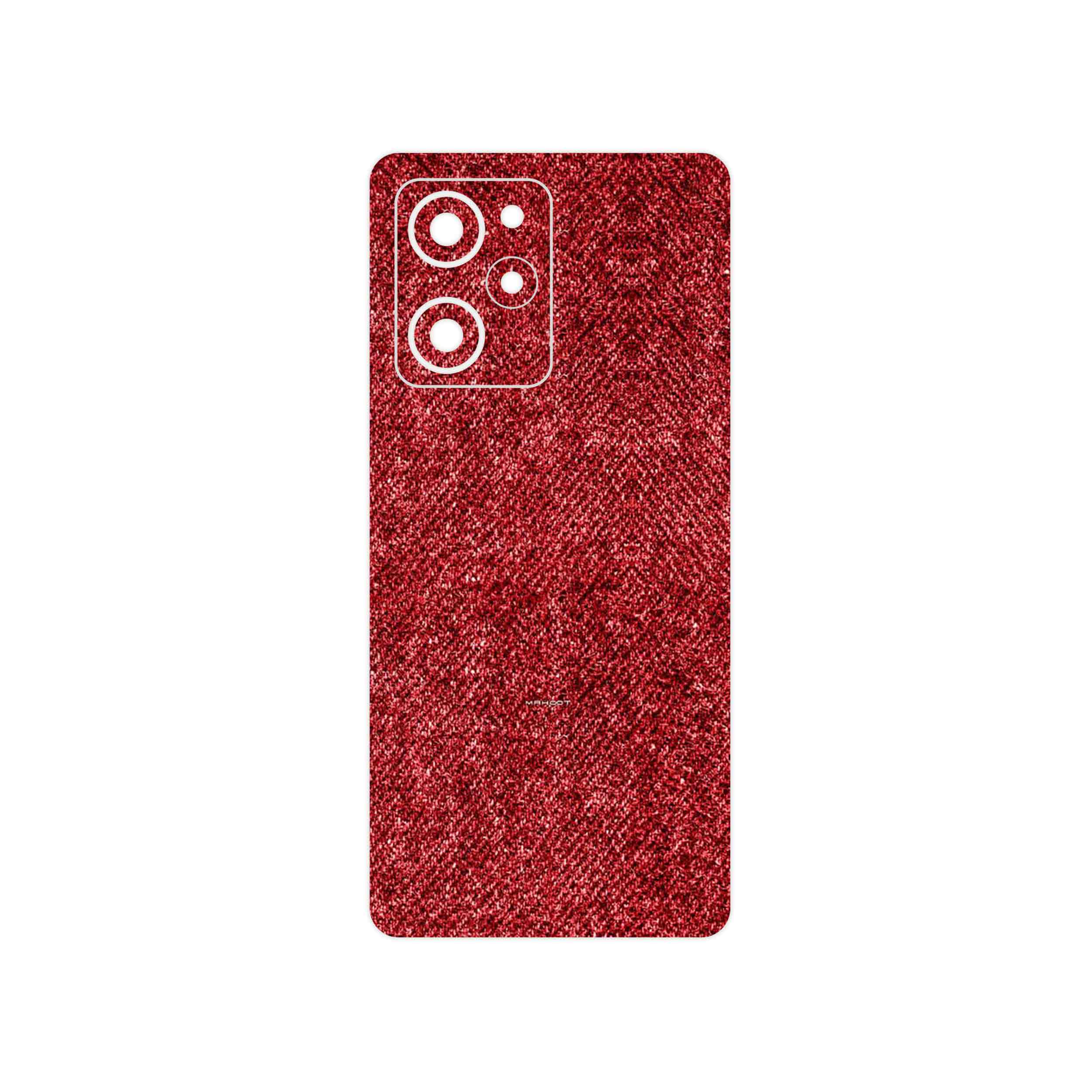 برچسب پوششی ماهوت مدل Fabric Texture 4 مناسب برای گوشی موبایل شیائومی Poco X5 Pro