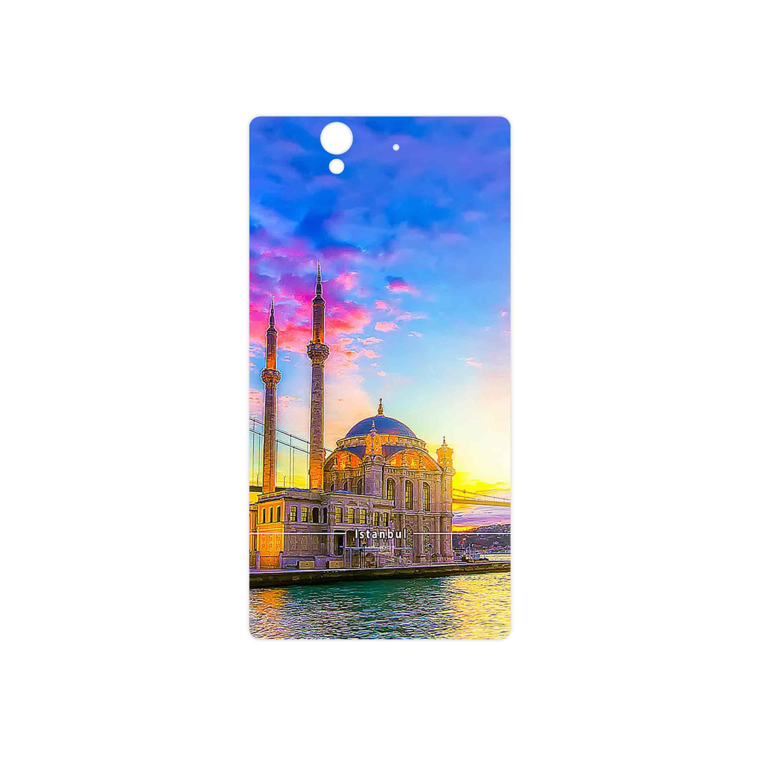 برچسب پوششی ماهوت مدل City of Istanbul مناسب برای گوشی موبایل سونی Xperia Z