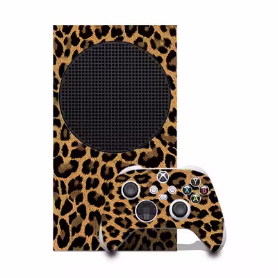 برچسب Xbox series s توییجین وموییجین مدل Leopard 02 مجموعه 4 عددی