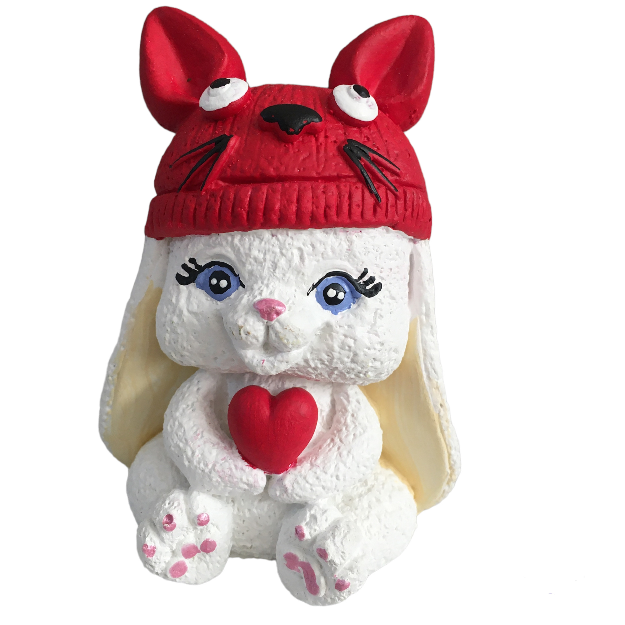 مجسمه مدل خرگوش طرح قلب Hat