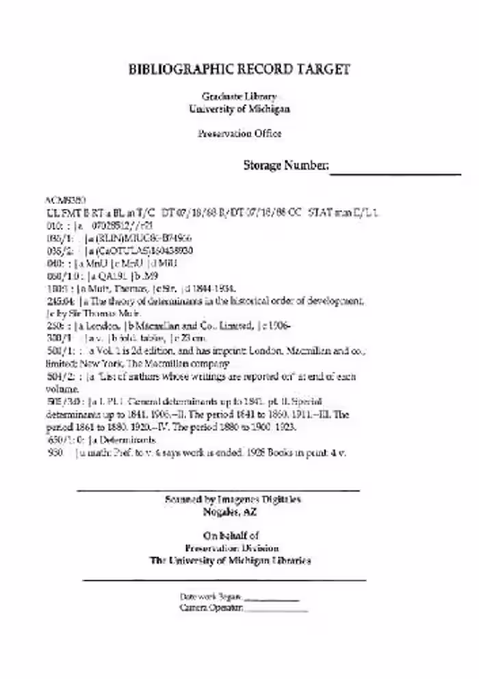 خرید و دانلود نسخه کامل کتاب Theory of determinants. 1880 to 1900