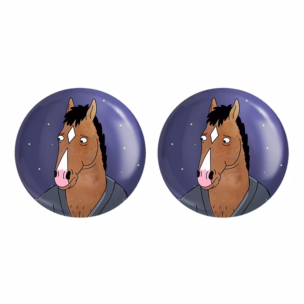 پیکسل خندالو مدل Bojak Horseman کد 1143 به همراه مگنت