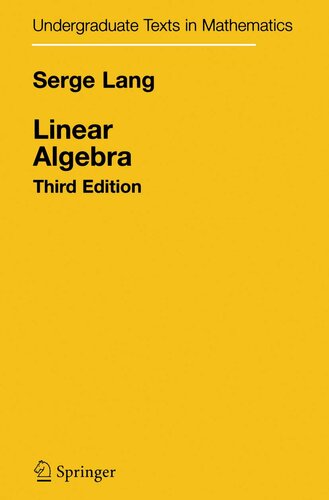 خرید و دانلود نسخه کامل کتاب Linear Algebra