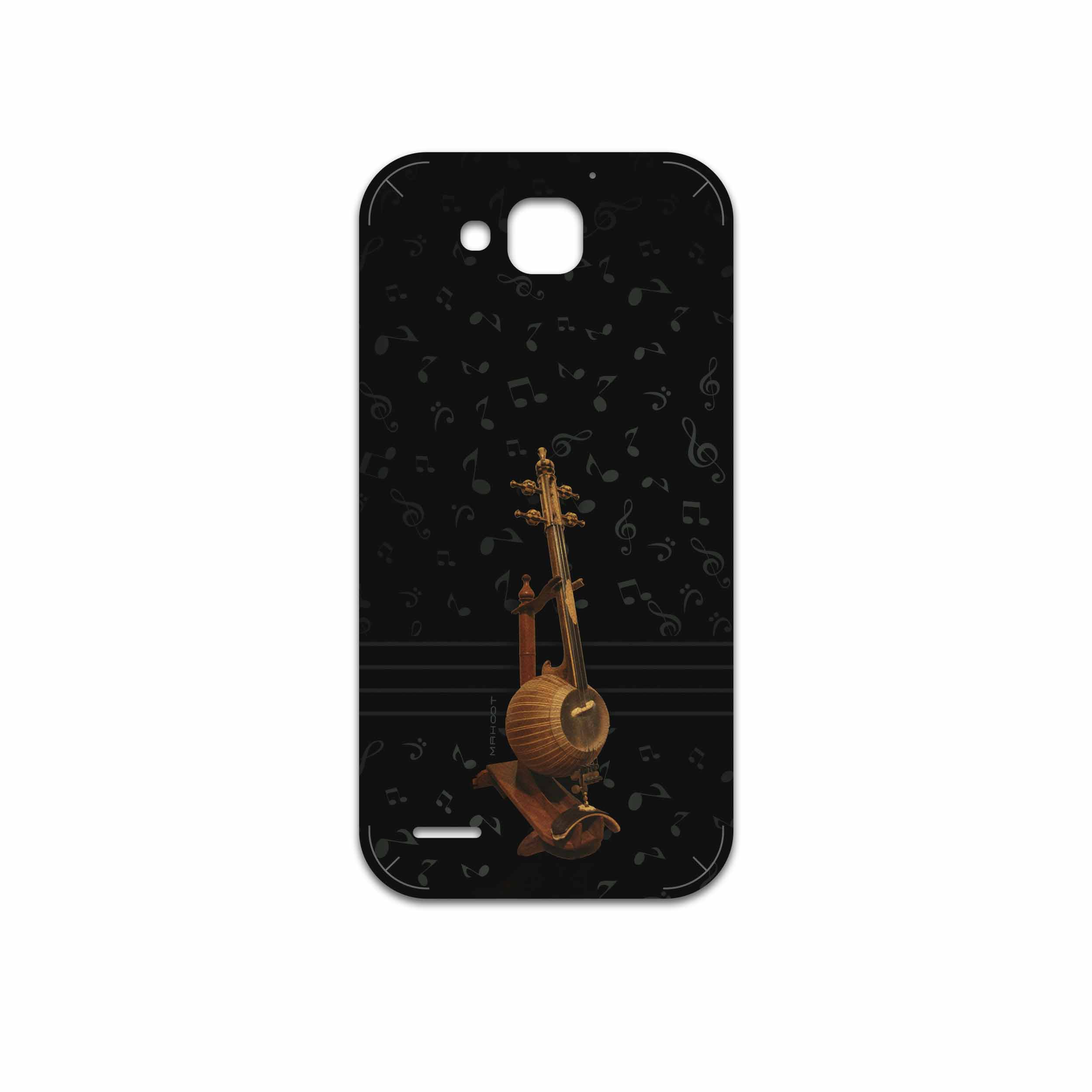 برچسب پوششی ماهوت مدل Persian Fiddle Instrument مناسب برای گوشی موبایل آنر 3X G750