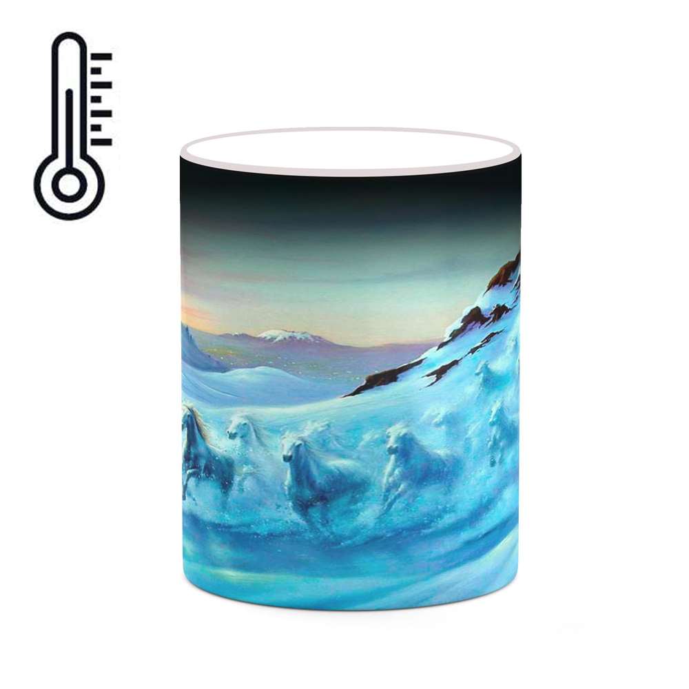 ماگ حرارتی کاکتی طرح منظره مدل mgh18204