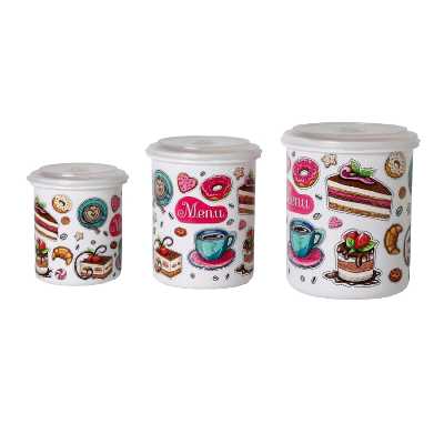 بانکه فرش کیپس مدل B04 مجموعه 3 عددی