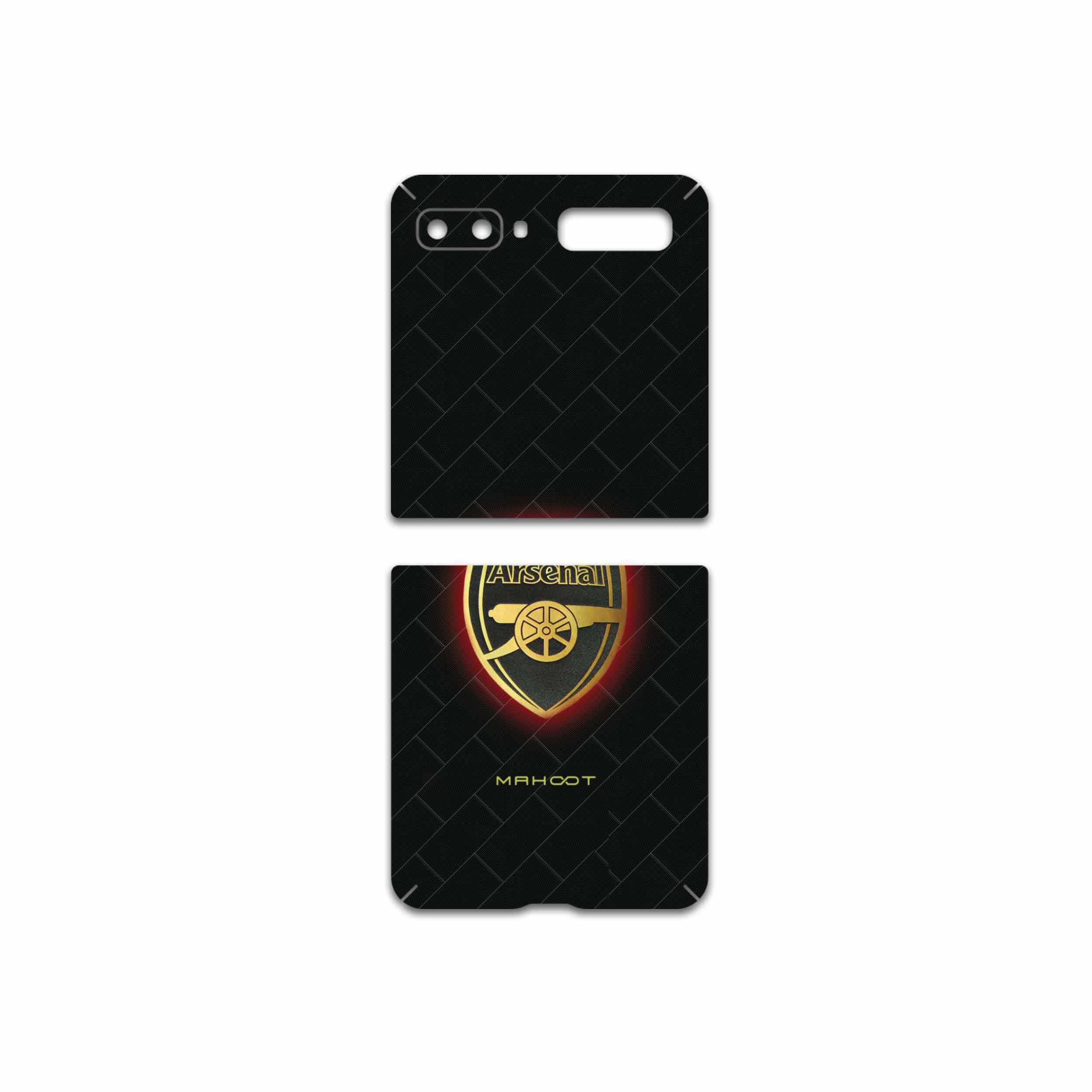 برچسب پوششی ماهوت مدل Arsenal مناسب برای گوشی موبایل سامسونگ Galaxy Z Flip