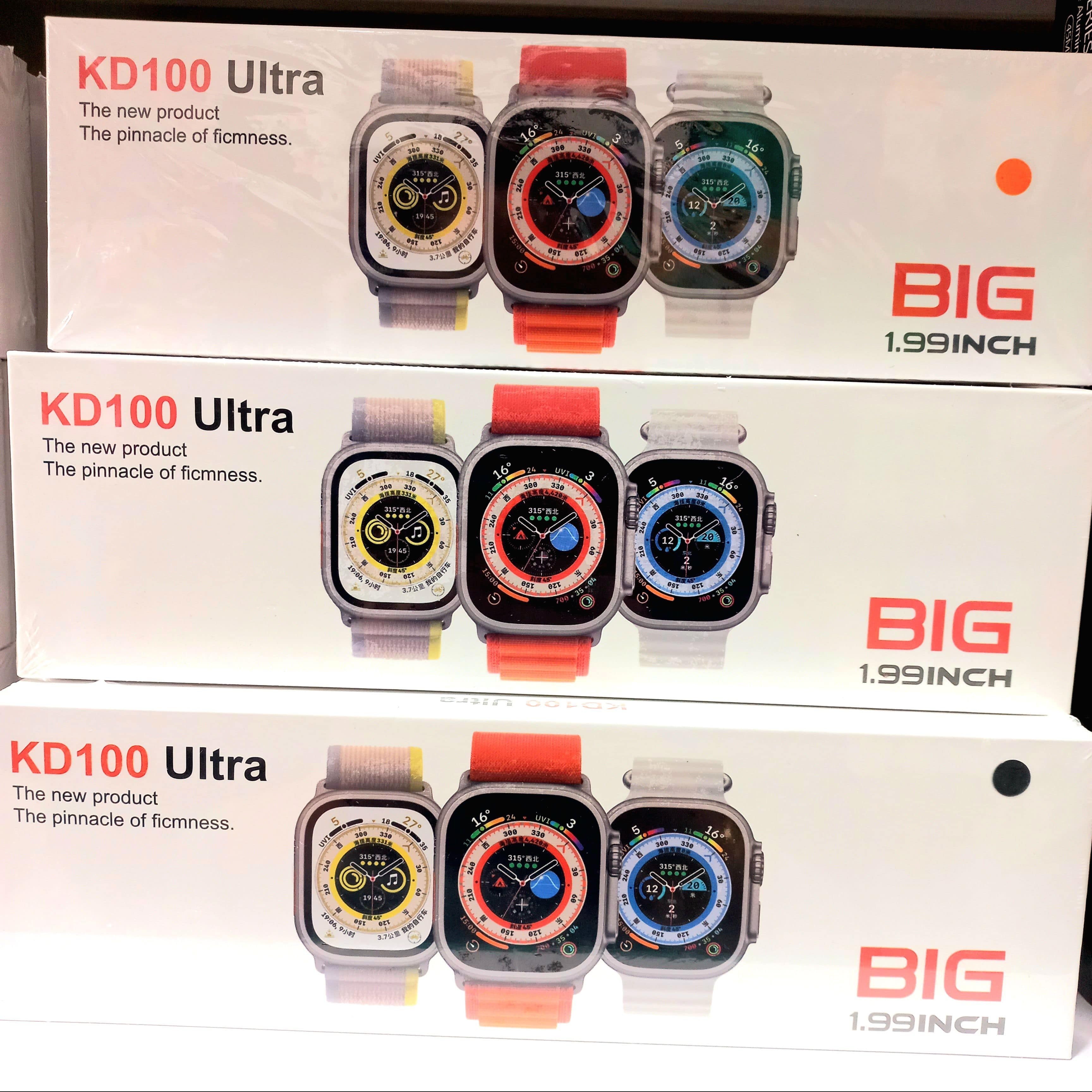 ساعت هوشمند طرح الترا مدل KD100 ULTRA