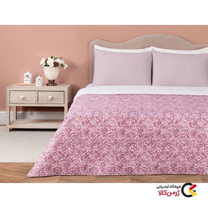 ست روتختی یک نفره ترک برند مادام کوکو پنبه دوزی شده 160x220 مدل Fiance | ژرمن کالا
