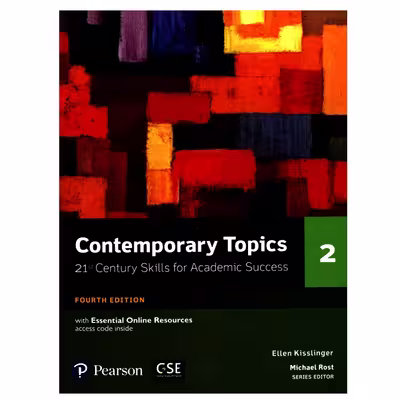 کتاب Contemporary Topics 2 اثر جمعی از نویسندگان انتشارات Pearson