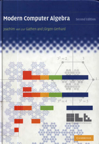 خرید و دانلود نسخه کامل کتاب Modern Computer Algebra, Second Edition