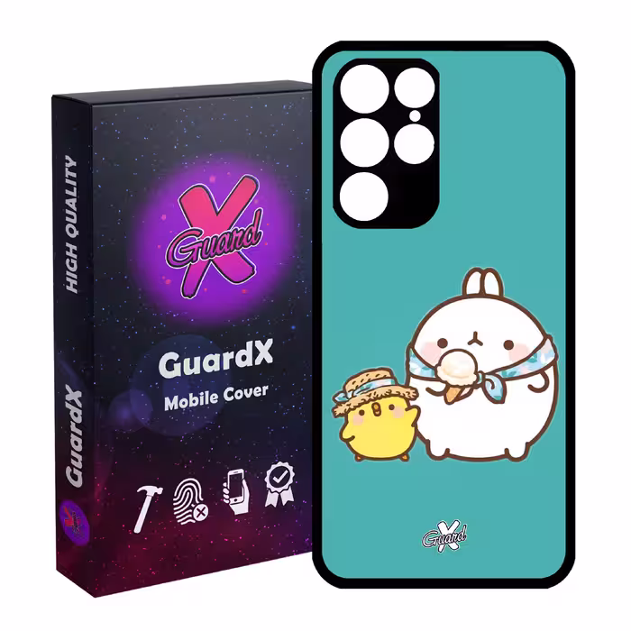 کاور گارد ایکس طرح مولانگ مدل Glass10312 مناسب برای گوشی موبایل سامسونگ Galaxy S22 Ultra