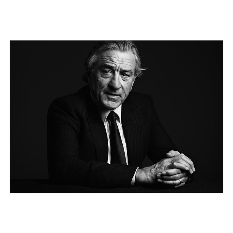 تابلو شاسی طرح Artist Robert De Niro 0076 | دنیای قاب