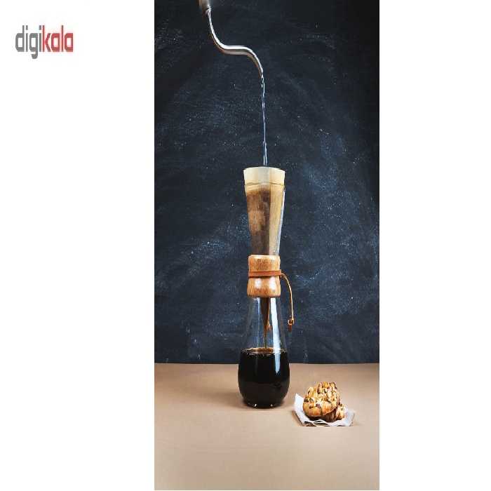 قهوه ساز نوع کمکس مدل 3 فنجان به همراه کتل 