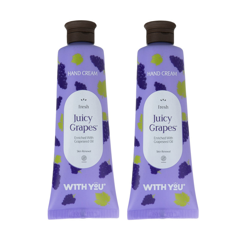 کرم مرطوب کننده ویت یو مدل انگور حجم 50 میلی لیتر مجموعه دو عددی 