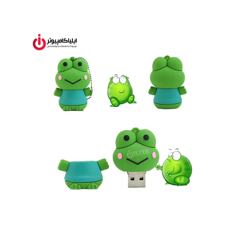 فلش مموری عروسکی کینگ فست مدل FR-15 طرح قورباغه ظرفیت 32 گیگابایت