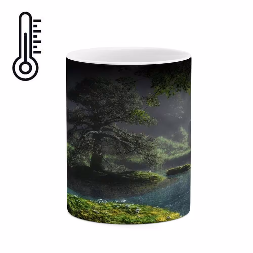 ماگ حرارتی کاکتی طرح انیمه مدل mgh17531