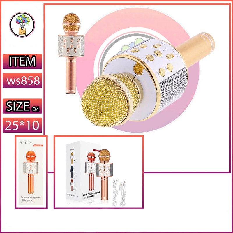 میکروفون اسپیکر مدل WS-858