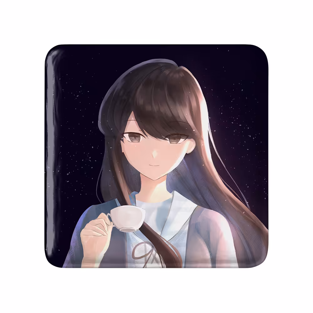 پیکسل خندالو مدل انیمه کومی سان کد 16099