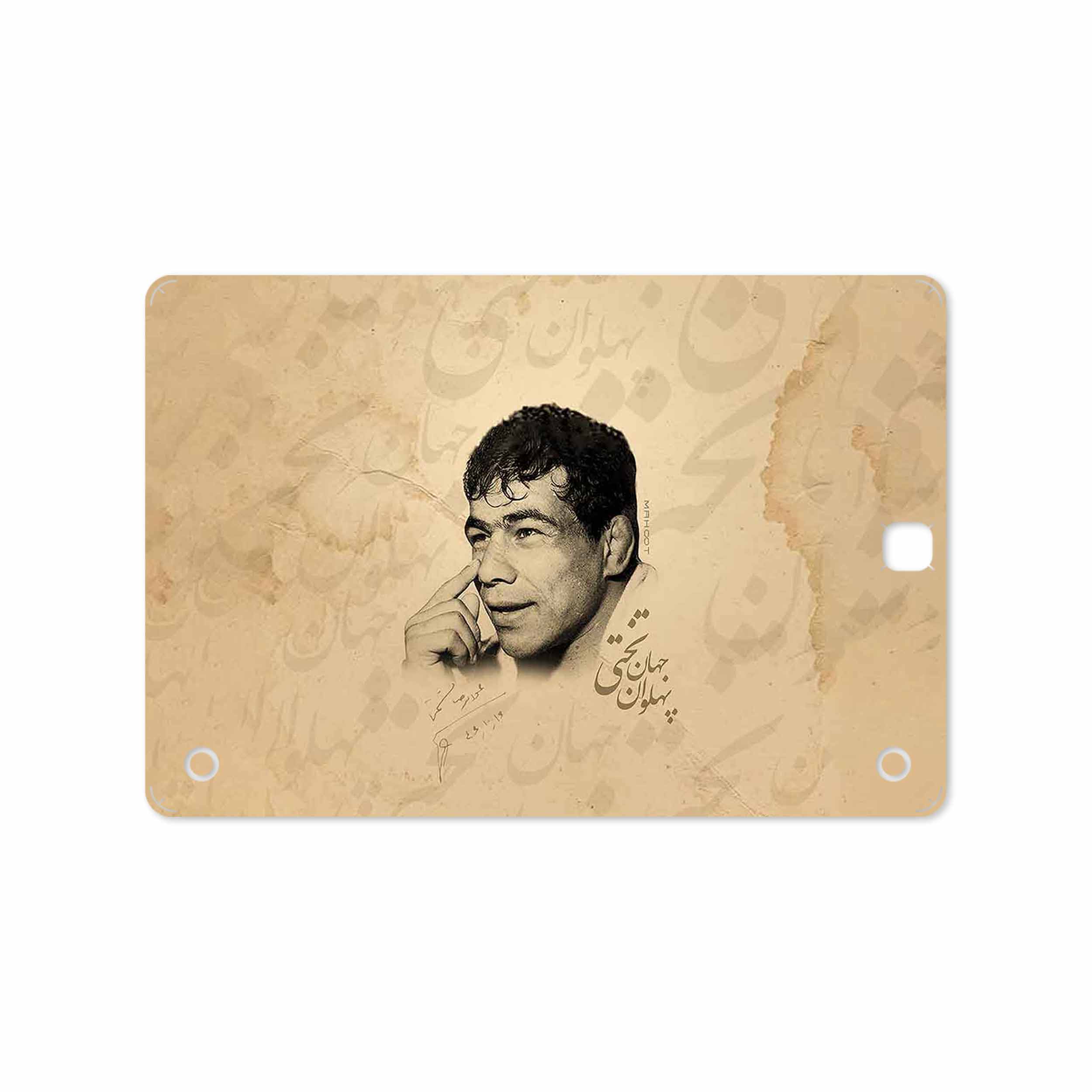 برچسب پوششی ماهوت مدل Gholamreza Takhti مناسب برای تبلت سامسونگ Galaxy Tab A 9.7 2015 T555