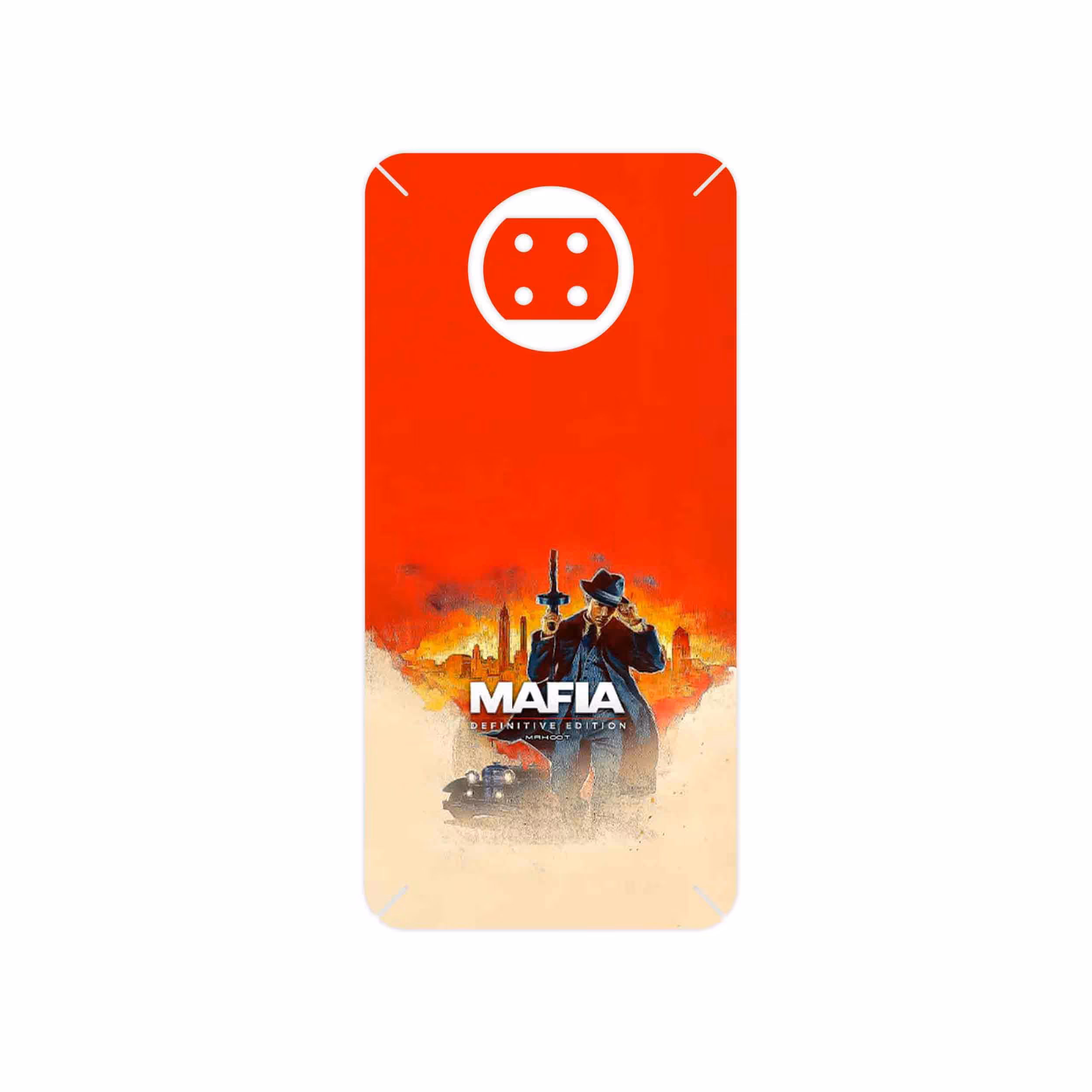 برچسب پوششی ماهوت مدل MAFIA Game Series مناسب برای گوشی موبایل شیائومی Redmi Note 9T
