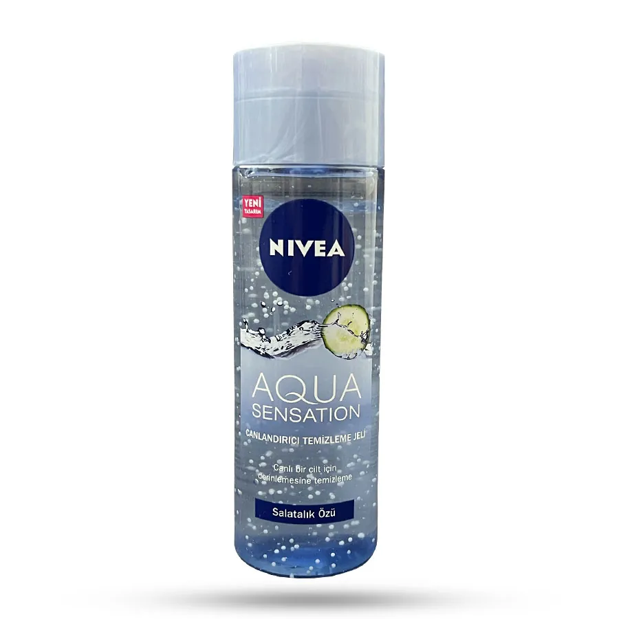 ژل فیس واش نیوا مدل Aqua Sensation حجم 200 میل
