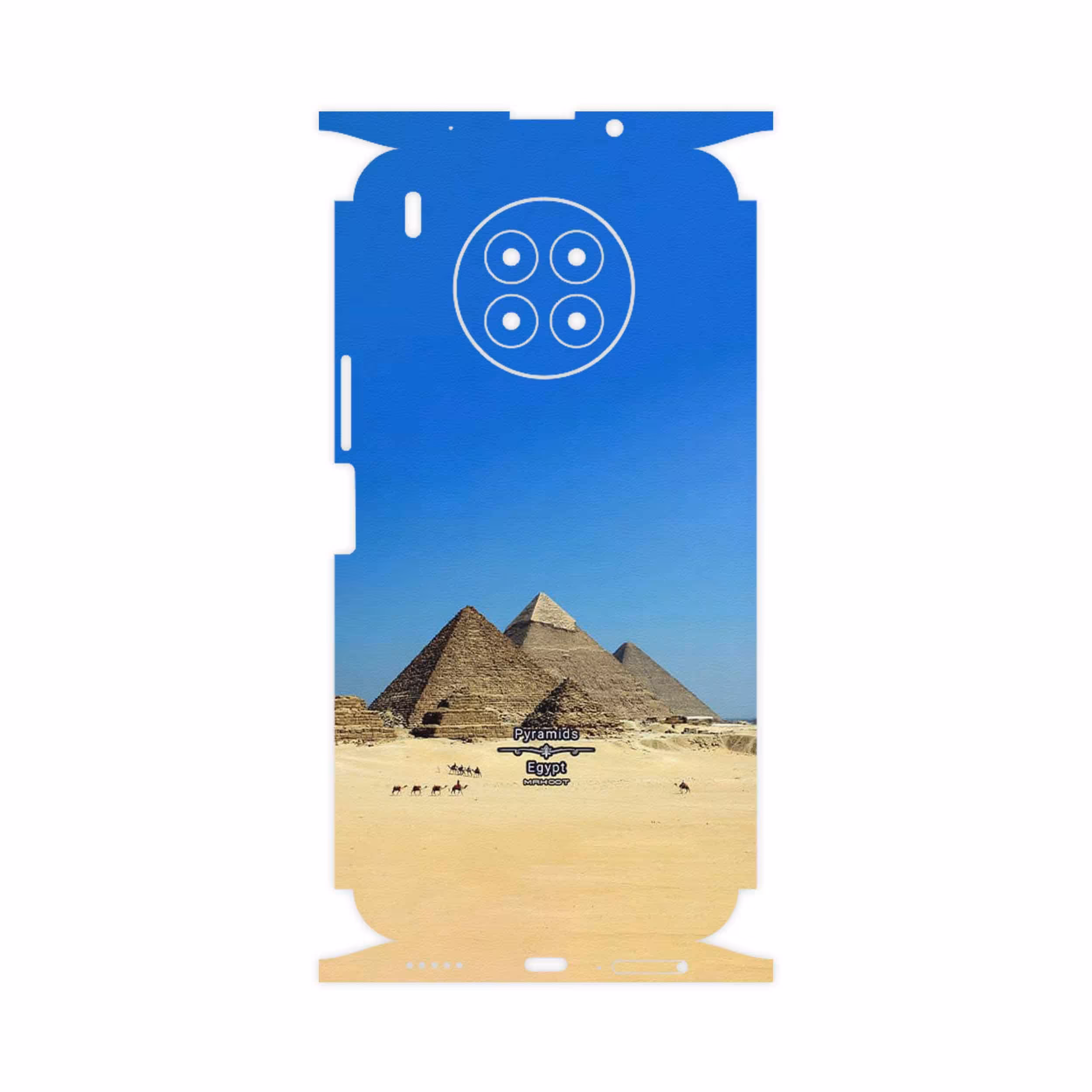 برچسب پوششی ماهوت مدل Pyramids of Egypt-FullSkin مناسب برای گوشی موبایل هوآوی Nova 8i
