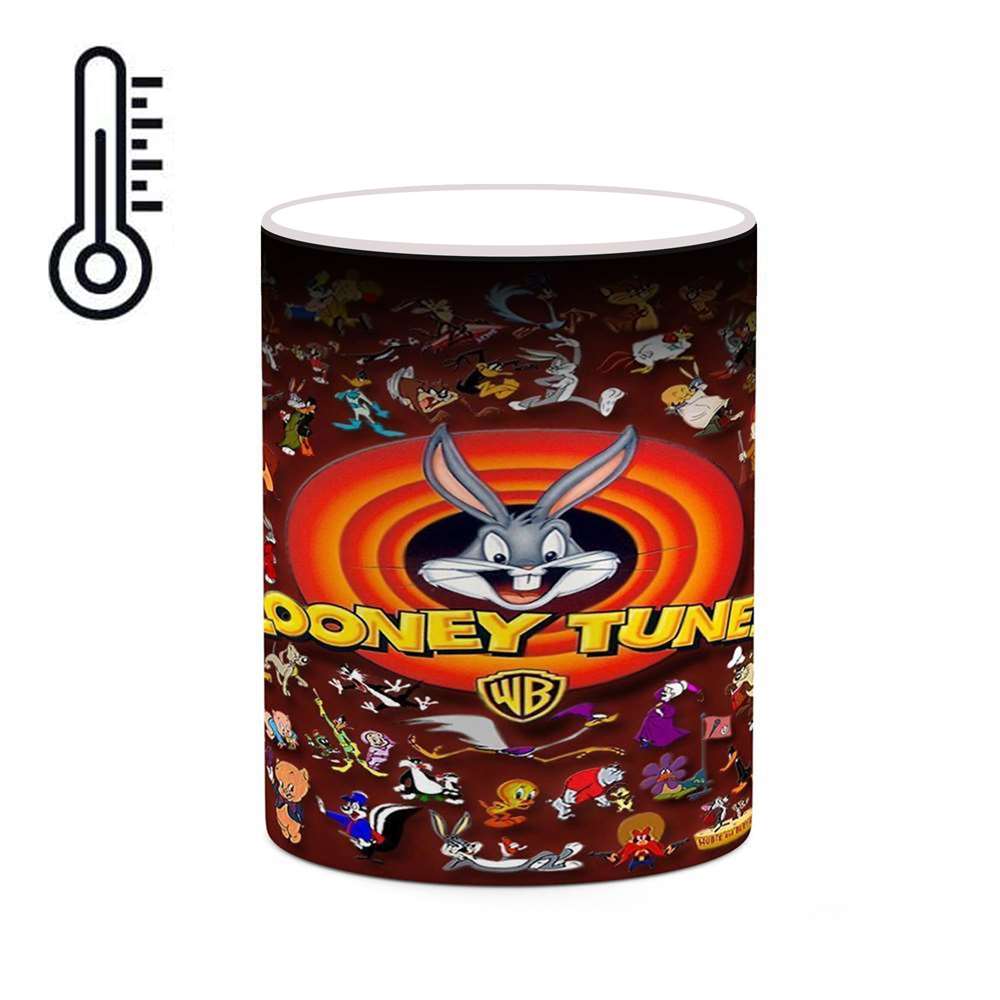 ماگ حرارتی کاکتی طرح کارتون Looney Tunes مدل mgh22729