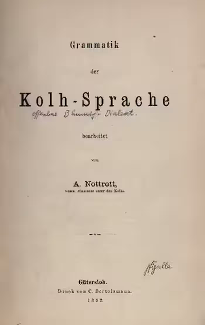 خرید و دانلود نسخه کامل کتاب Grammatik der Kolh-Sprache