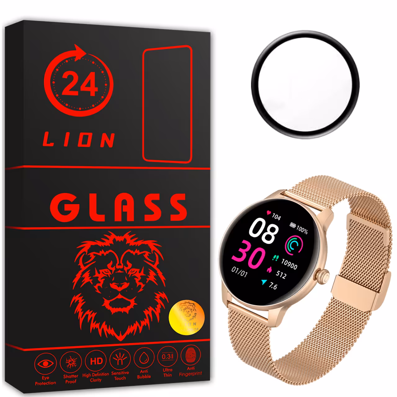 محافظ صفحه نمایش لاین مدل RT007 مناسب برای ساعت هوشمند شیایومی Smart Watch Kieslect Lady L11