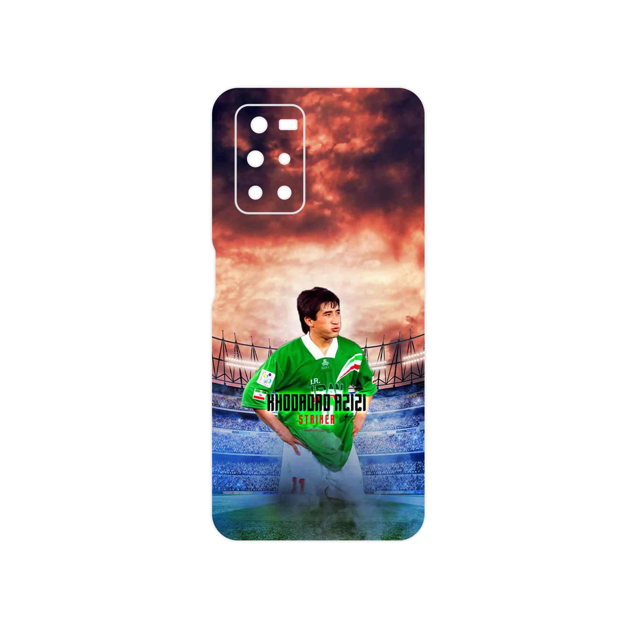 برچسب پوششی ماهوت مدل Khodadad Azizi مناسب برای گوشی موبایل شیائومی Redmi Note 11 4G