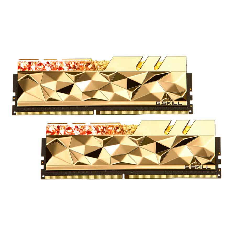 رم دو کاناله دسکتاپ جی اسکیل TRIDENT Z ROYAL ELITE 64GB 4000MHZ CL18 GOLD