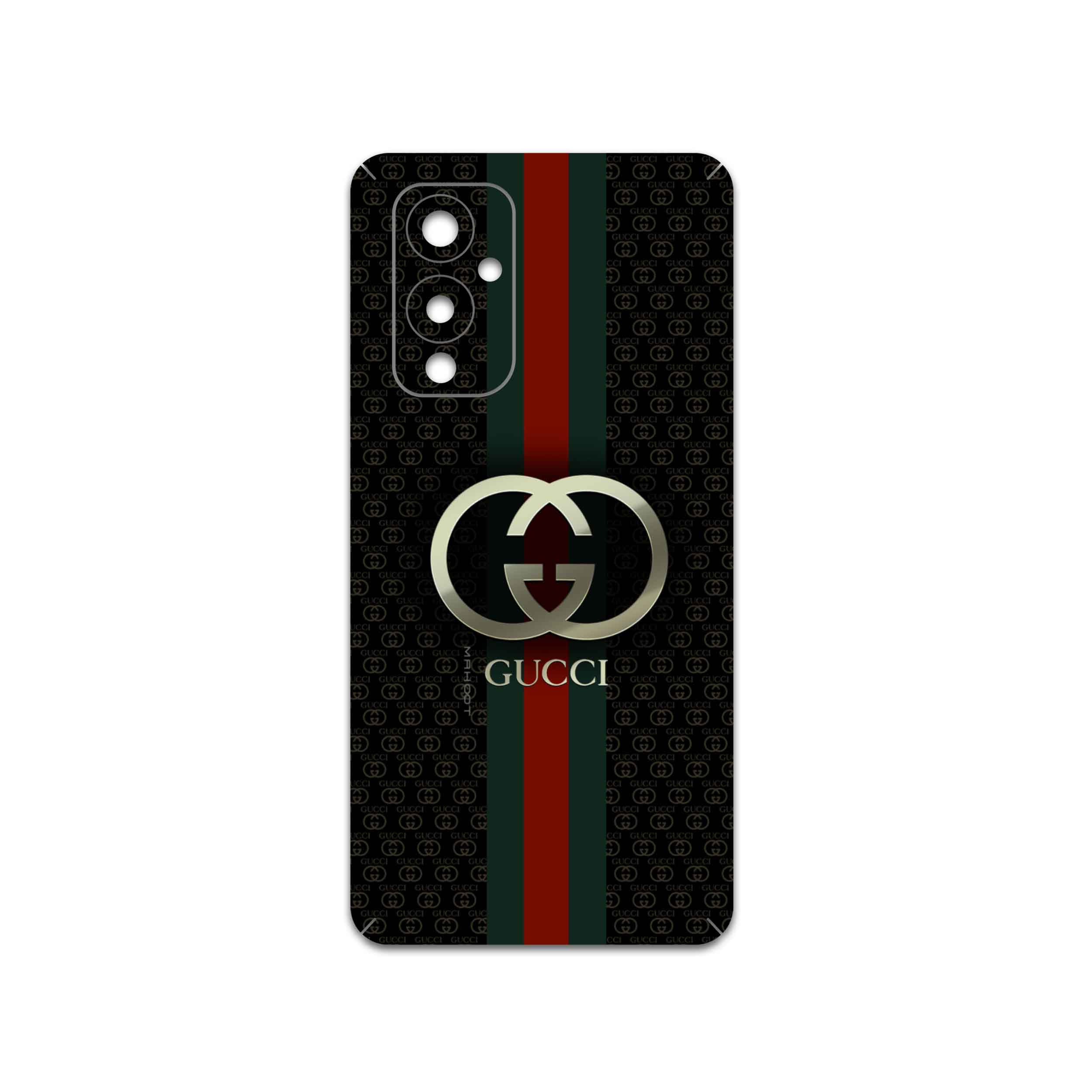 برچسب پوششی ماهوت مدل GUCCI-Logo مناسب برای گوشی موبایل وان پلاس 9