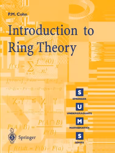 خرید و دانلود نسخه کامل کتاب Introduction to Ring Theory