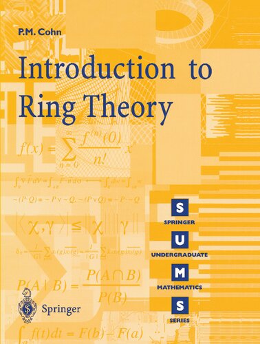 خرید و دانلود نسخه کامل کتاب Introduction to Ring Theory