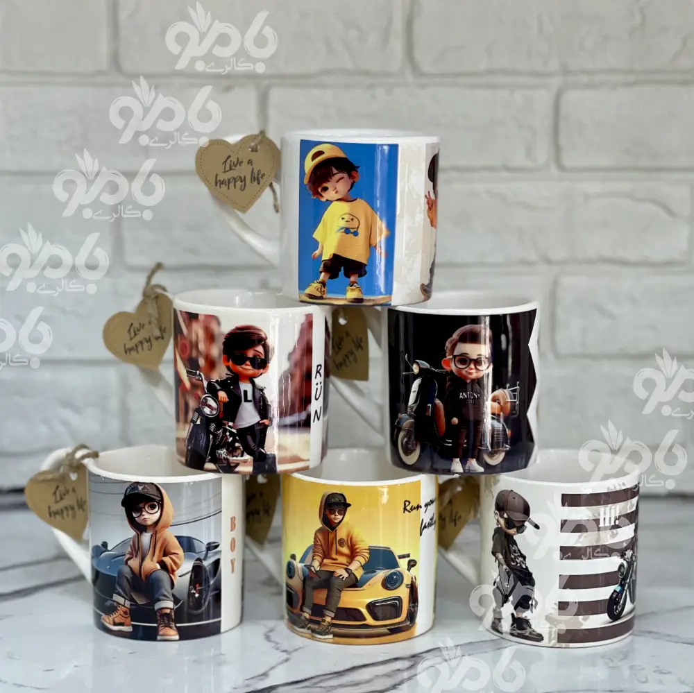 ماگ لیوان سرامیکی فانتزی چاپی کادویی