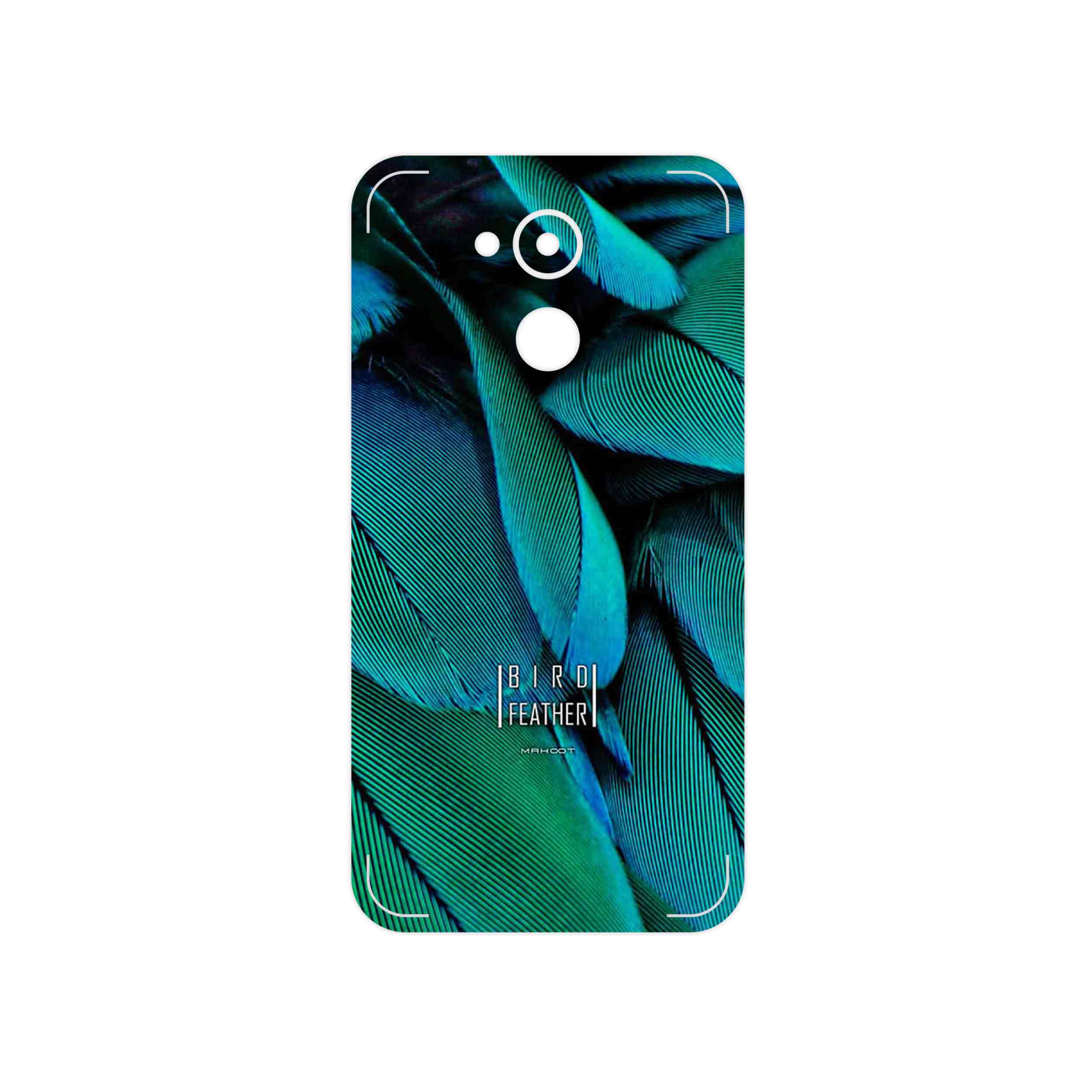 برچسب پوششی ماهوت مدل Green Feather مناسب برای گوشی موبایل آنر 5C Pro