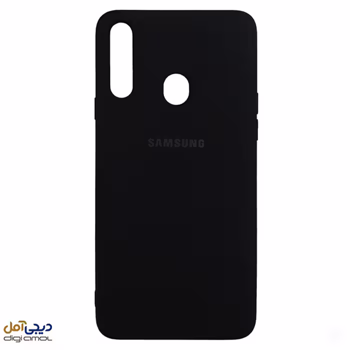 کاور  سیلیکونی برای گوشی موبایل سامسونگGalaxyA20sBlack