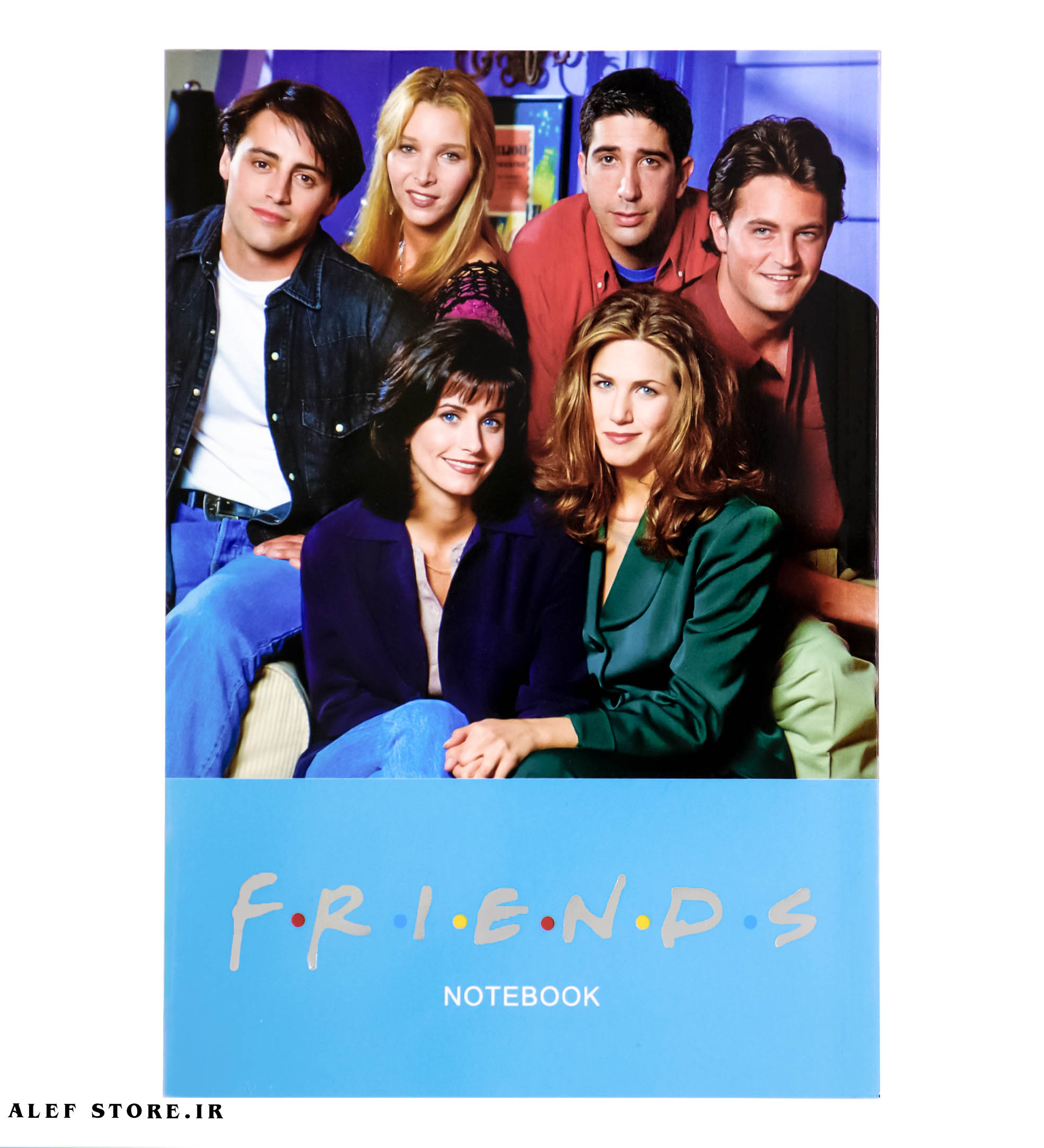 دفتر Friends طرح آبی