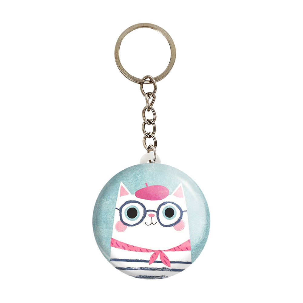 جاکلیدی خندالو طرح گربه کد 5052