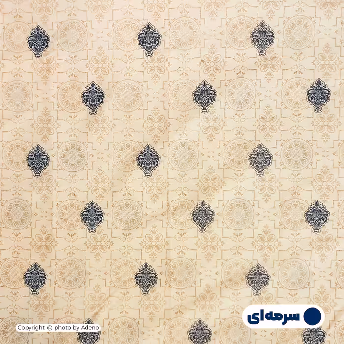 ملحفه آدنو مدل مجلل کد IR107 یک نفره سایز 120x200 سانتی متر