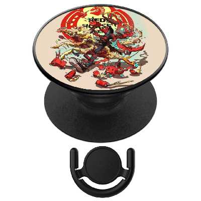 پایه نگهدارنده گوشی موبایل پاپ  سوکت آکام مدل APSC002150 به همراه پاپ کلیپ