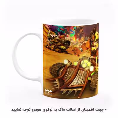 ماگ هومرو طرح کراش باندیکوت مدل MG3623