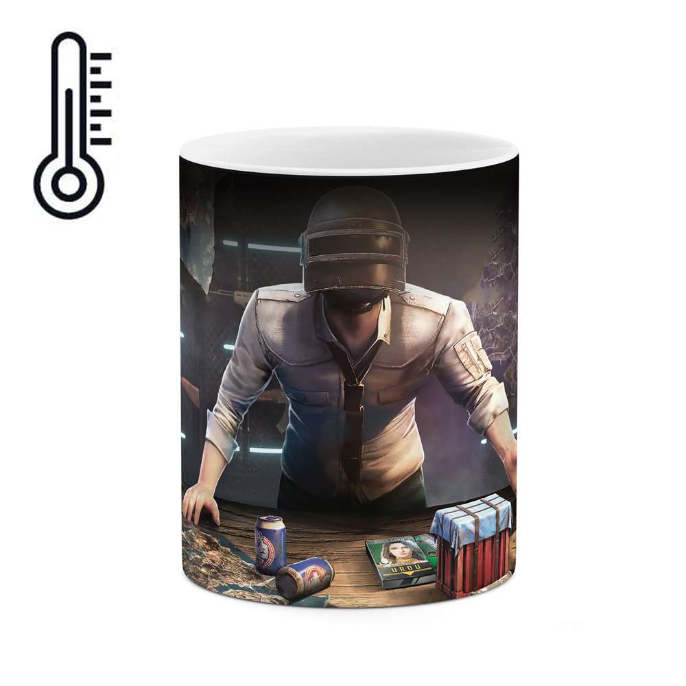 ماگ حرارتی طرح پابجی مدل mgp00768