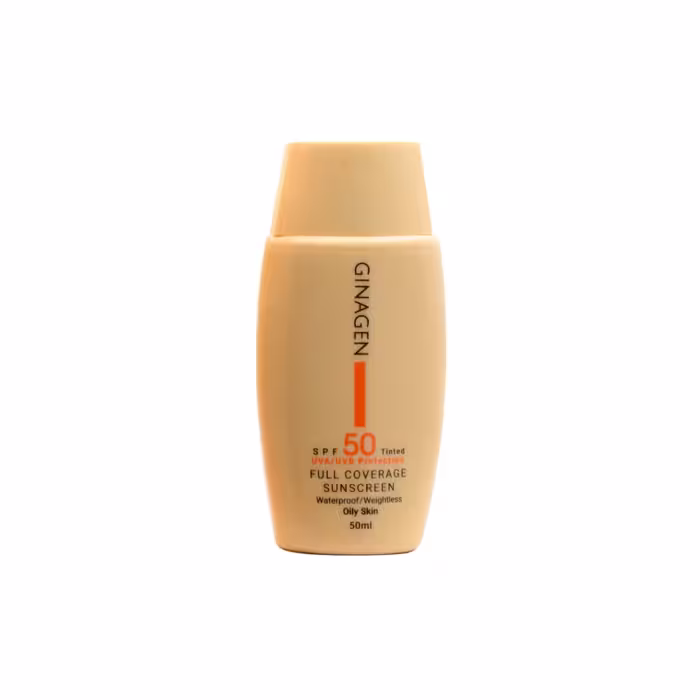 کرم ضد آفتاب پوست چرب ژیناژن (SPF50)