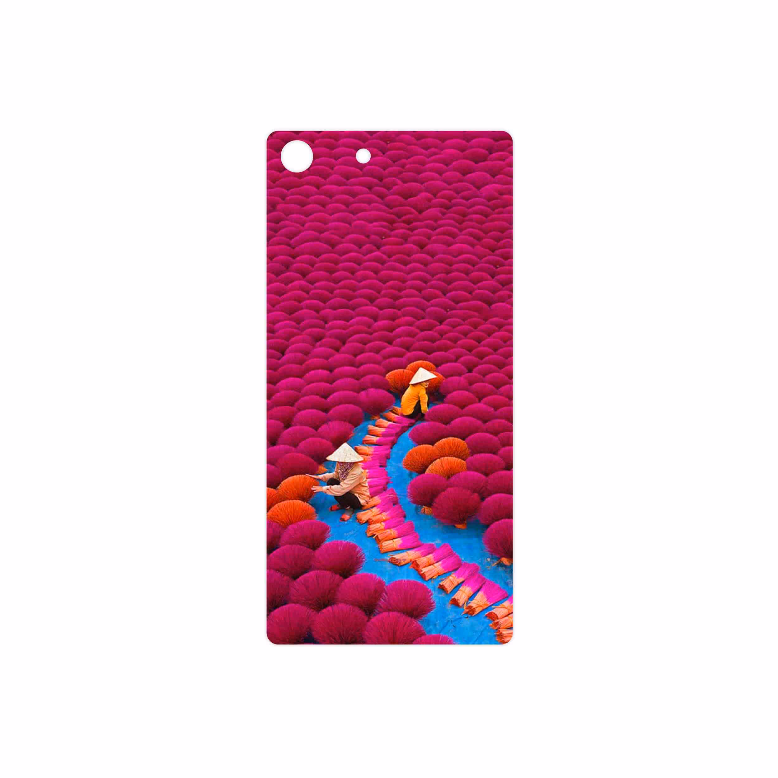 برچسب پوششی ماهوت مدل Vietnam Incense Wood Farms مناسب برای گوشی موبایل سونی Xperia M5