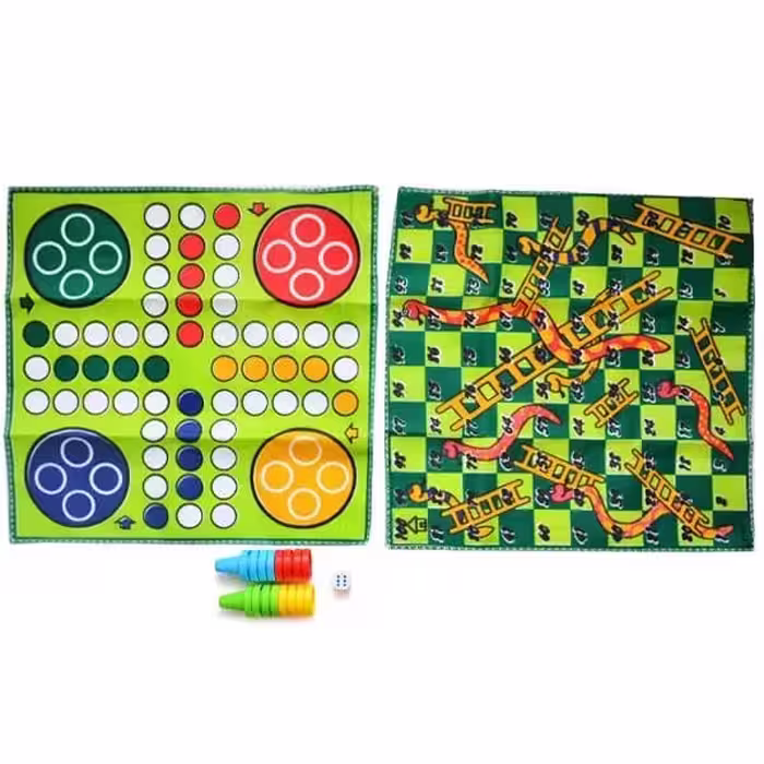 فکری منچ و مار و پله چوبی (مهره درشت) - کتاب‌فروشی کوچه کتاب