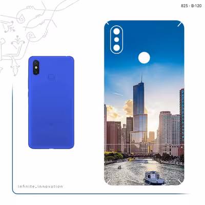 برچسب پوششی ماهوت مدل City of Chicago مناسب برای گوشی موبایل شیائومی Mi Max 3